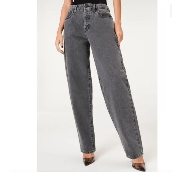 Good American Good '90s Loose Fit Jeans - Picture 2 of 12